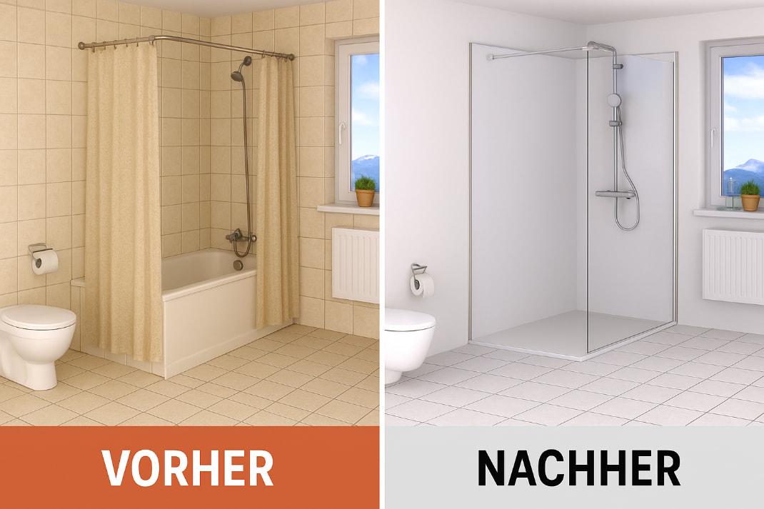 Vorher-Nachher Vergleich