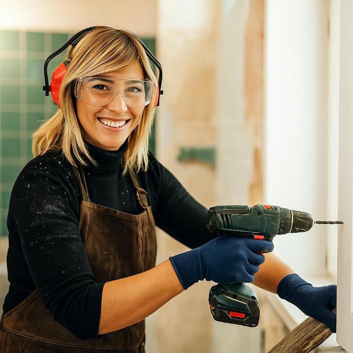 Sandra K. begeisterte Heimwerkerin aus der Bayern